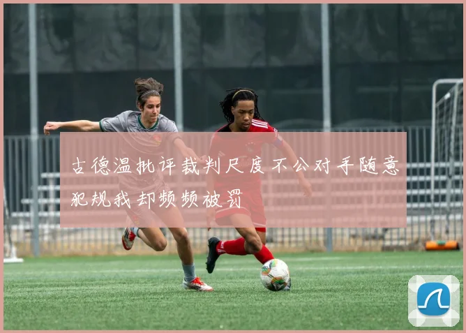 古德温批评裁判尺度不公对手随意犯规我却频频被罚